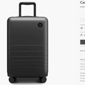 Monos Carry-On Suitcase - Black